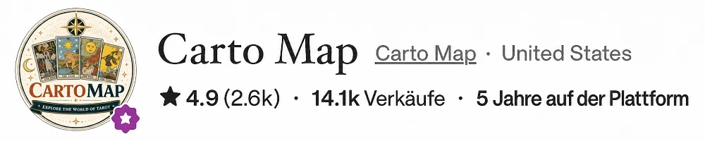 Carto Map — ★ 4,9 (2,6k) · 14,1k Verkäufe · 5 Jahre auf der Plattform
